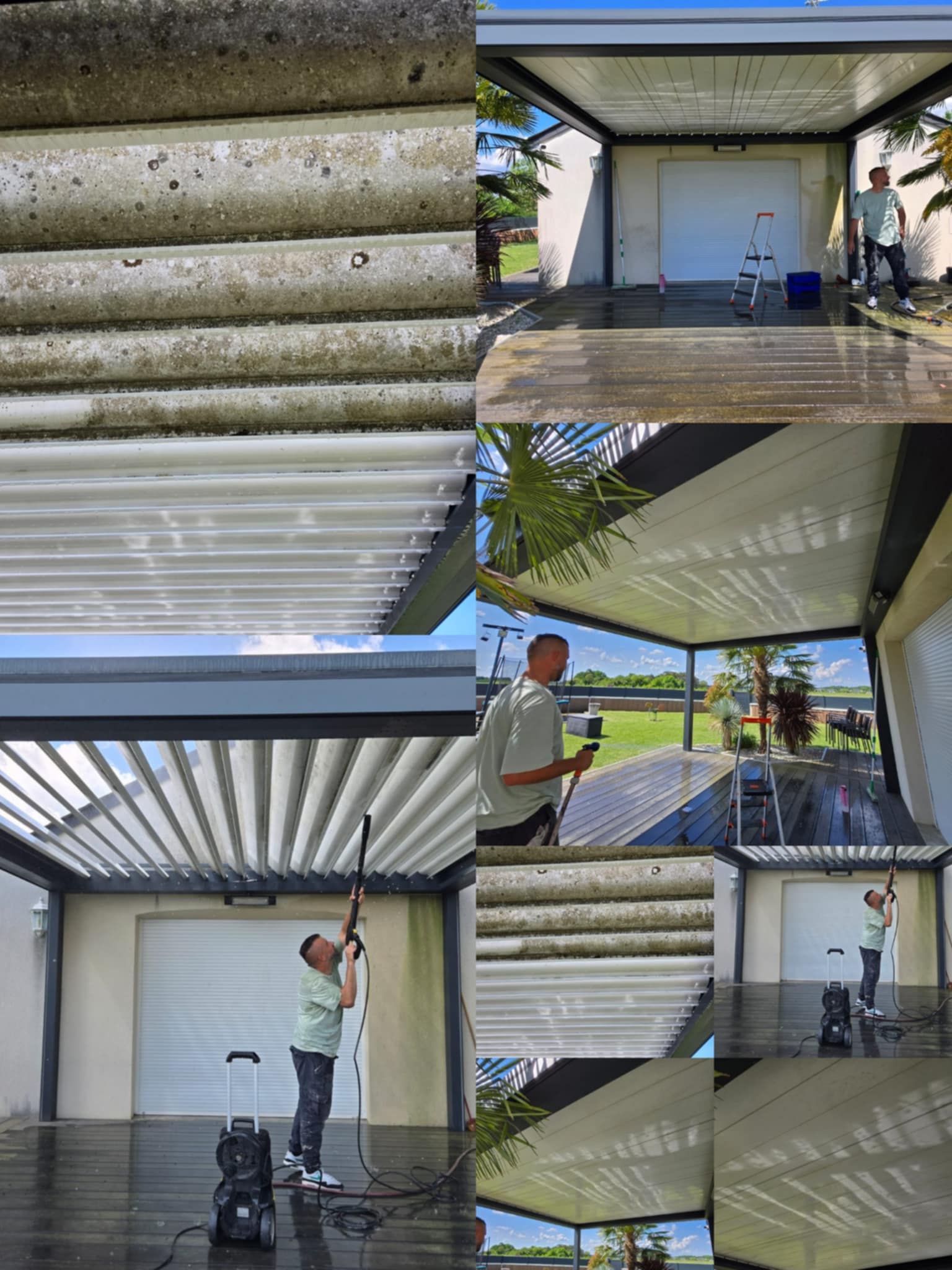 Nettoyage pergolas